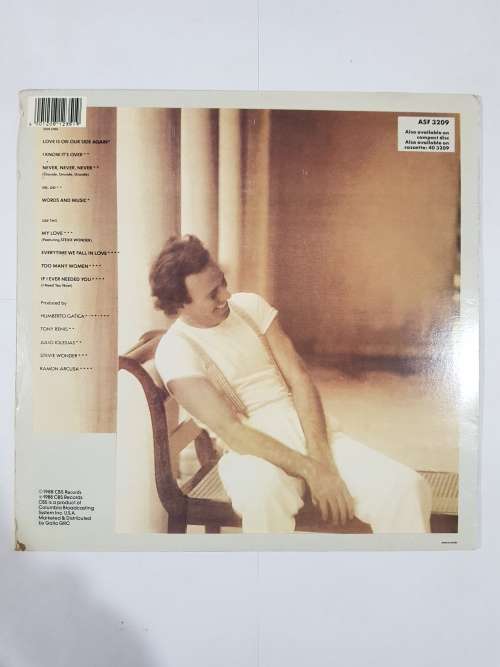 Julio Iglesias, Non Stop LP, VG+