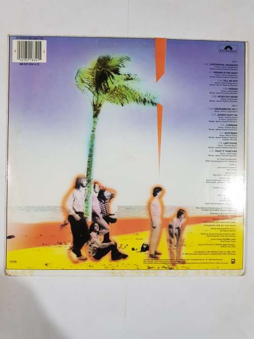 Lake, No Time For Heroes LP, VG+, Germany