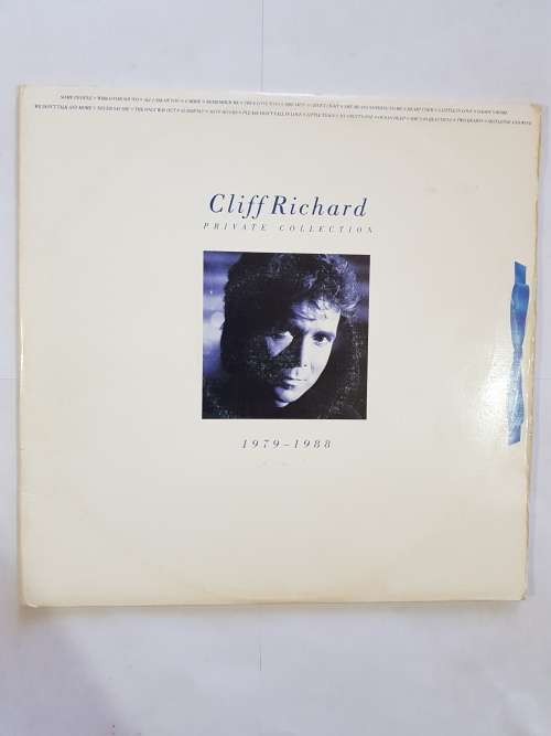Cliff Richard, Private Collection 1979-1988 Double LP, VG