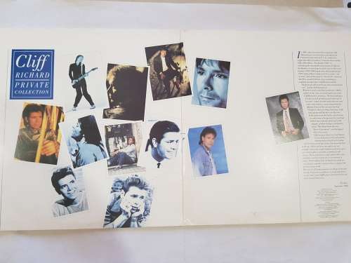 Cliff Richard, Private Collection 1979-1988 Double LP, VG