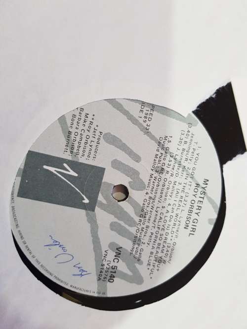 Roy Orbison, Mystery Girl LP, VG