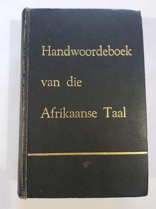 Handwoordeboek van die Afrikaanse Taal, First Edition 1970