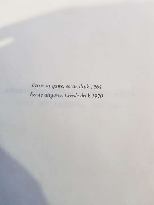 Handwoordeboek van die Afrikaanse Taal, First Edition 1970