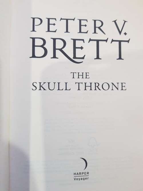 The Skull Throne by Peter V. Brett