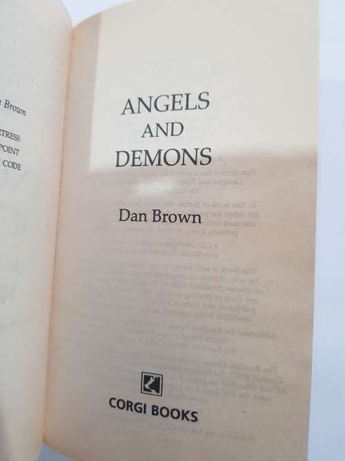 Angels and Demons by Dan Brown