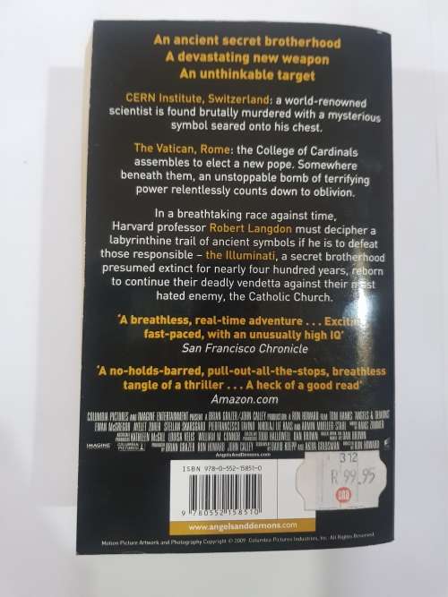 Angels and Demons by Dan Brown