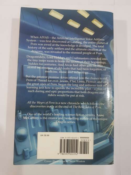 All The Weyrs of Perth by Anne McAffrey