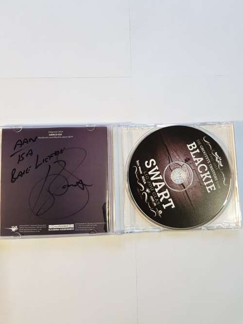 Blackie Swart, Lig Jou Glas, Signed CD