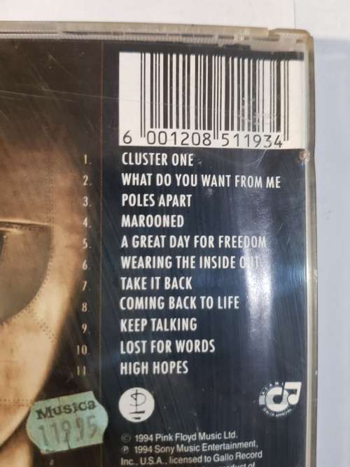 Pink Floyd, The Division Bell CD