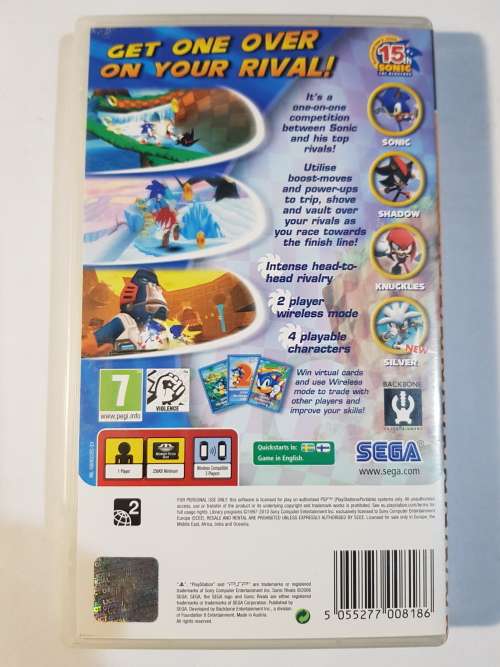 PSP, Sonic Rivals