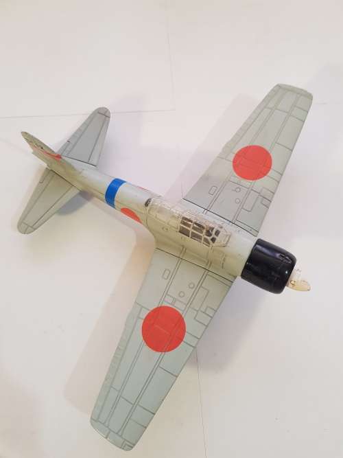 Model Airplane, WW II, Mitsubishi Zero 1:48, Metal, No. 99068