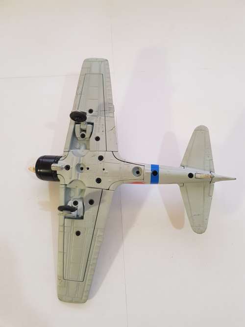 Model Airplane, WW II, Mitsubishi Zero 1:48, Metal, No. 99068