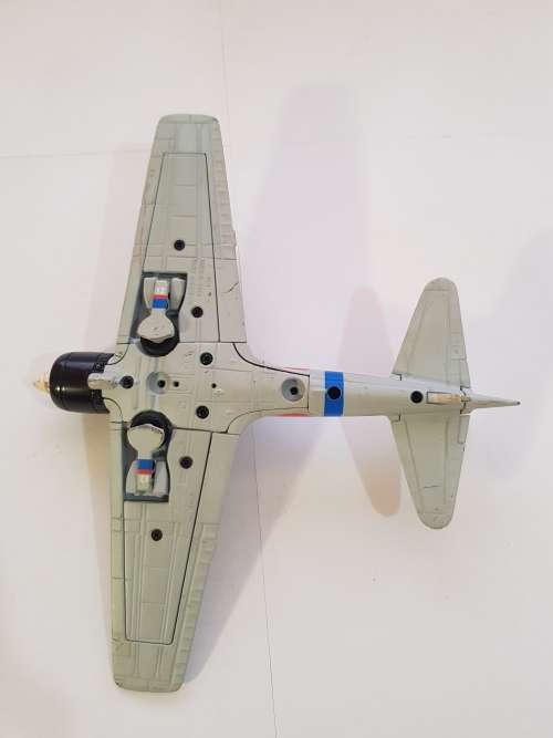 Model Airplane, WW II, Mitsubishi Zero 1:48, Metal, No. 99068