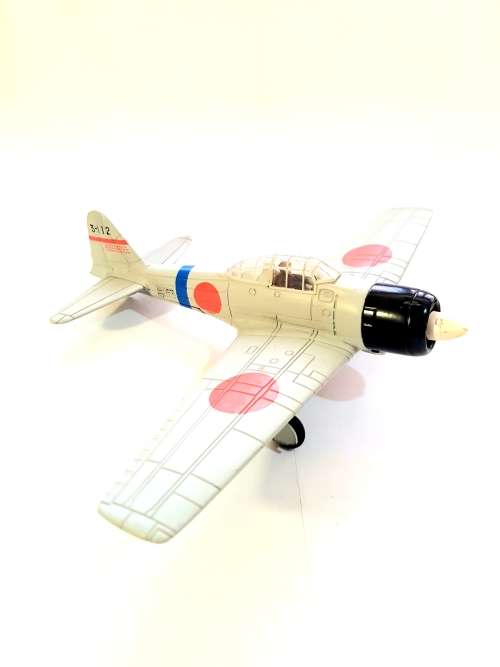 Model Airplane, WW II, Mitsubishi Zero 1:48, Metal, No. 99068