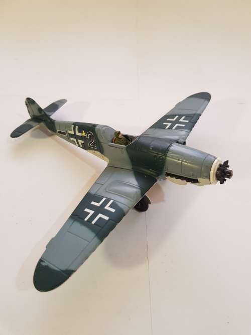 Model Airplane, WW II, Messerschmitt BF 109, 1:48, Metal, No. 99078