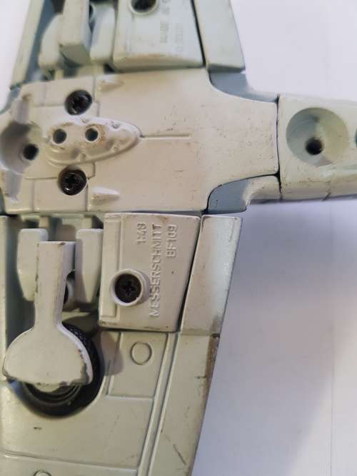 Model Airplane, WW II, Messerschmitt BF 109, 1:48, Metal, No. 99078