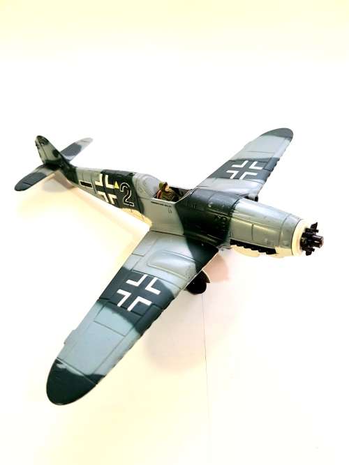 Model Airplane, WW II, Messerschmitt BF 109, 1:48, Metal, No. 99078