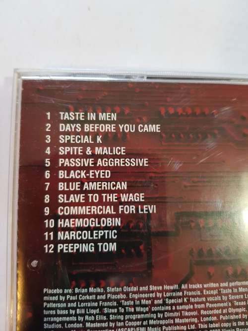 Placebo, Black Market Music CD