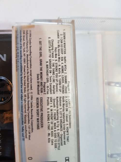 A Low Down Dirty Shame, Motion Picture Soundtrack, Cassette