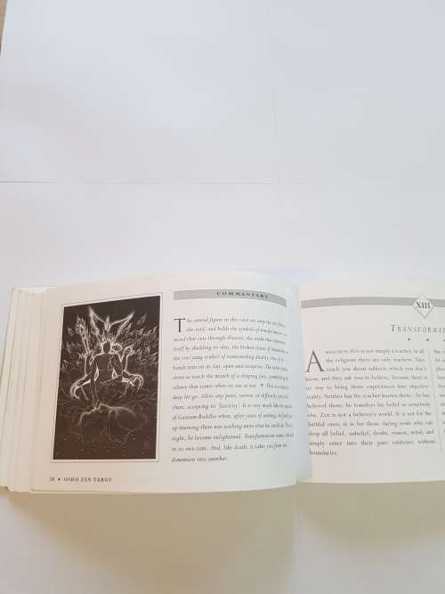 Osho Zen Tarot, The Transcendental Game Of Zen, Instruction Book