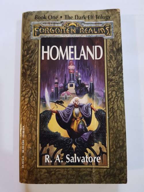 Forgotten Realms, Homeland, Book One - The Dark Elf Trilogy by R.A. Salvatore
