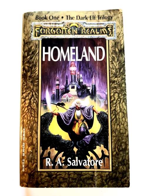 Forgotten Realms, Homeland, Book One - The Dark Elf Trilogy by R.A. Salvatore