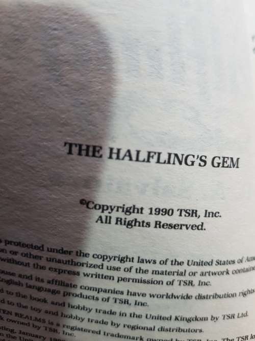 Forgotten Realms, The Halfling`s Gem, The Icewind Dale Trilogy, Book Three by R.A. Salvatore