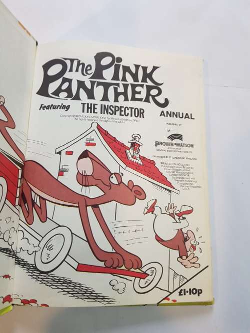 The Pink Panther featuring The Inspector, Annual, 1978