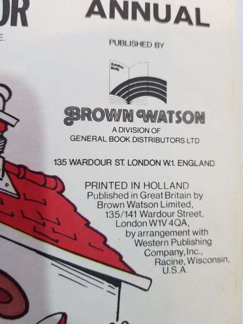 The Pink Panther featuring The Inspector, Annual, 1978