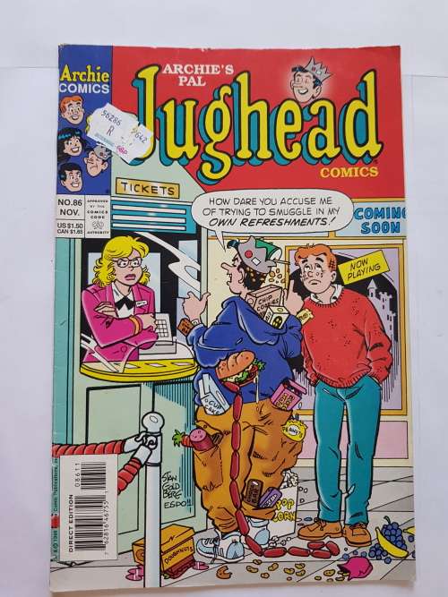 Jughead, No. 86, Archie Comics, 1996