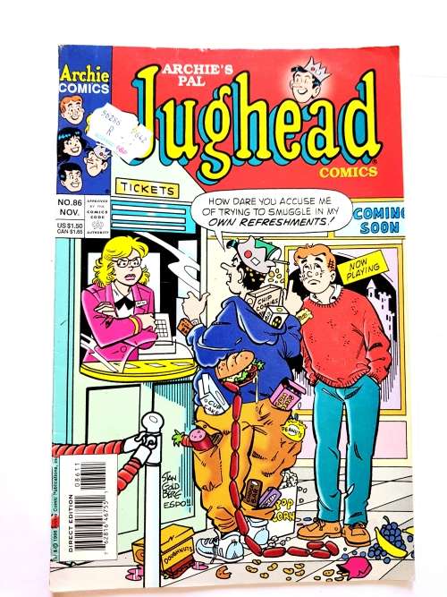 Jughead, No. 86, Archie Comics, 1996