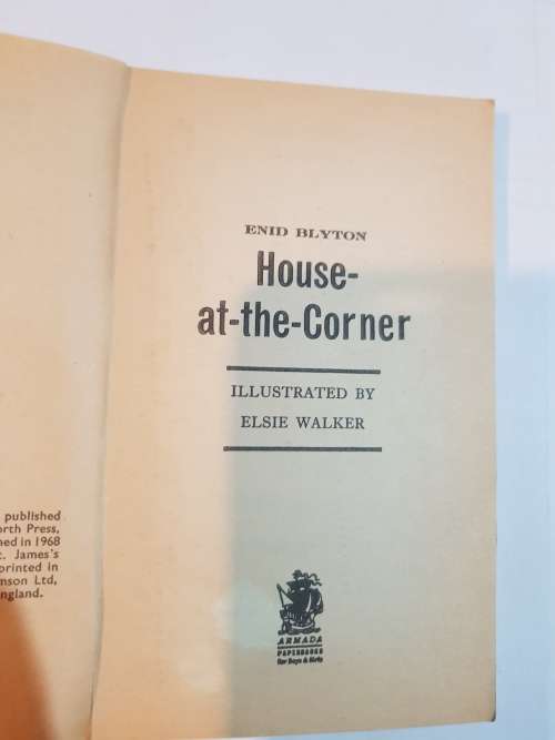 House At The Corner by Enid Blyton, 1968