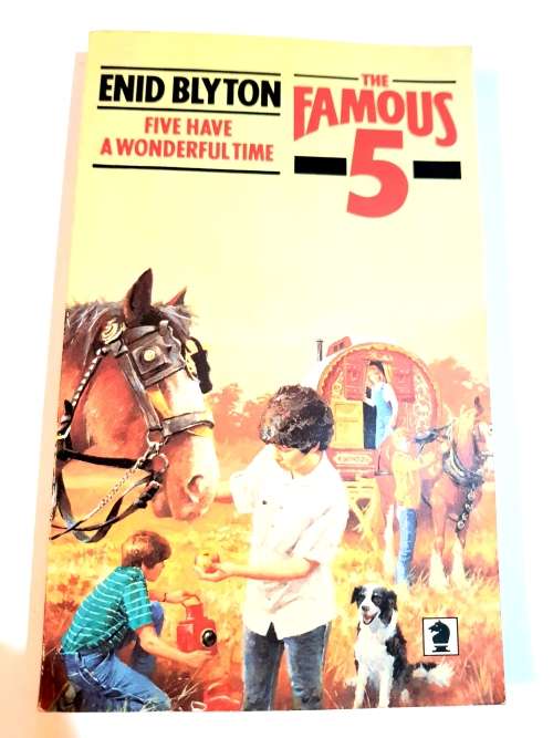 The Famous Five, Five Have A Wonderful Time by Enid Blyton, 1984