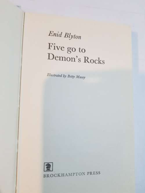 Five Go To Demon Rocks by Enid Blyton