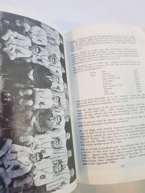 Rugby Down The Years, An Eastern Cape & Border School`s Rugby History by Syd Dugmore