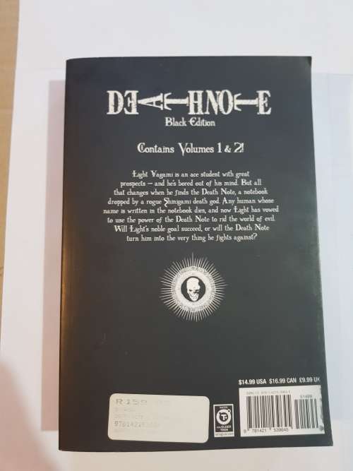 Deathnote, Black Edition, Vol. 1 & 2 by Tsugumi Ohba and Takeshi Obata