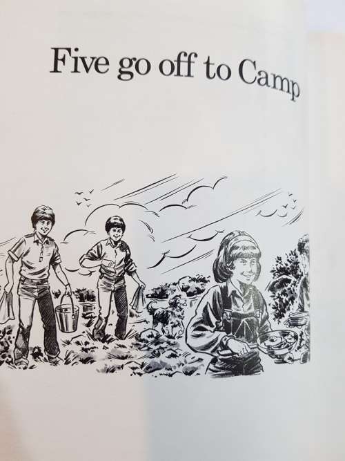 Famous Five Annual, Five Go Off To Camp 1984 Hardcover