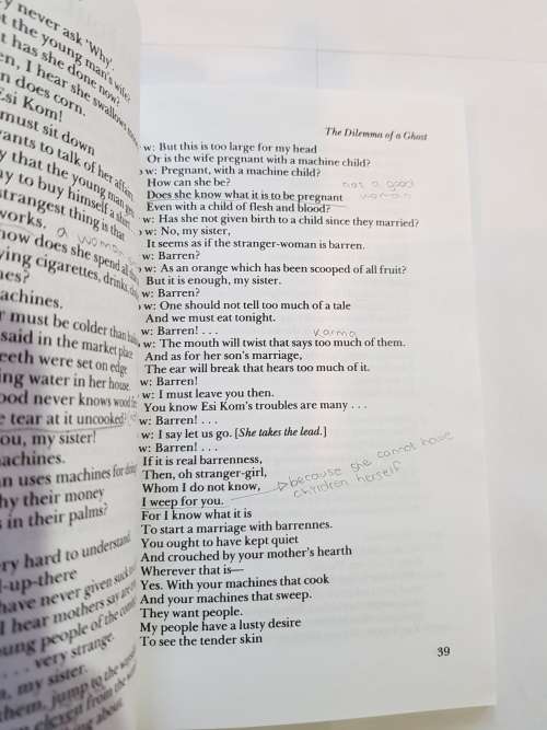 The Dilemma Of A Ghost and Anowa by Ama Ata Aidoo