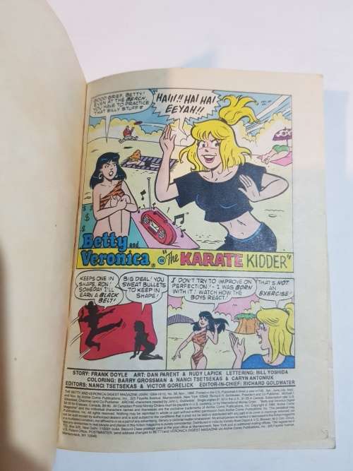 Betty and Veronica Digest Magazine, No. 58, Archie Digest Library, 1992