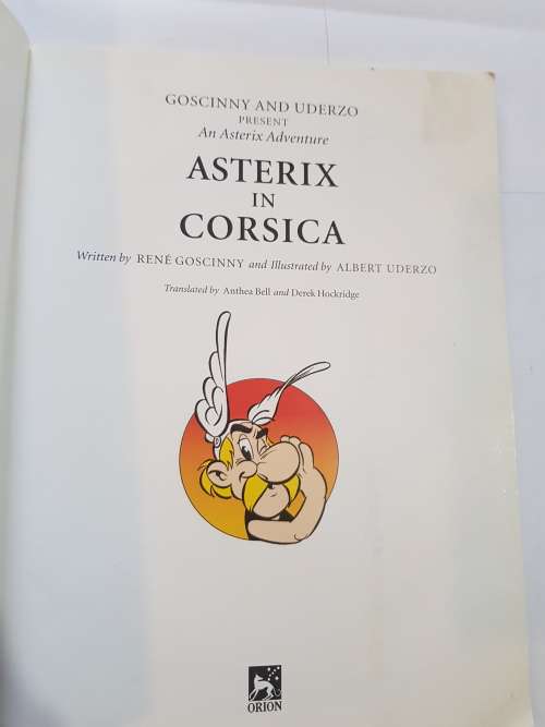 Asterix, Asterix in Corsica, Goscinny and Uderzo