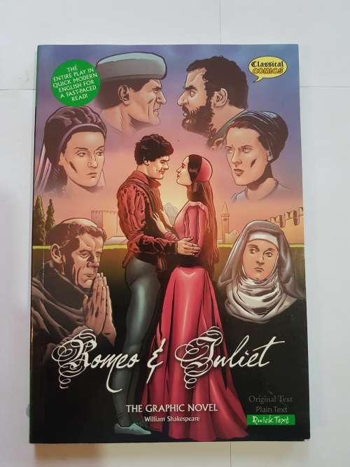 Romeo & Juliet, The Graphic Novel, William Shakespeare