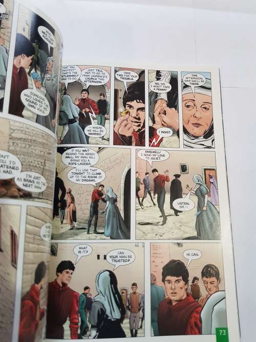 Romeo & Juliet, The Graphic Novel, William Shakespeare