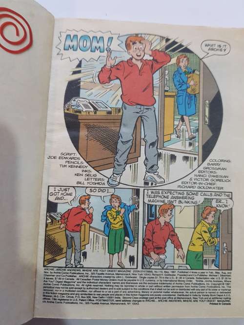 Archie, Archie Andrews Where Are You? No. 110