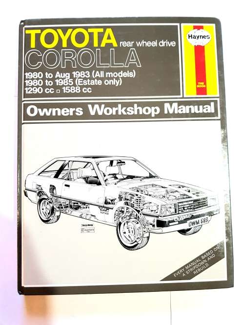 Toyota Corolla, 1980 - 1985 Haynes Owners Workshop Manual