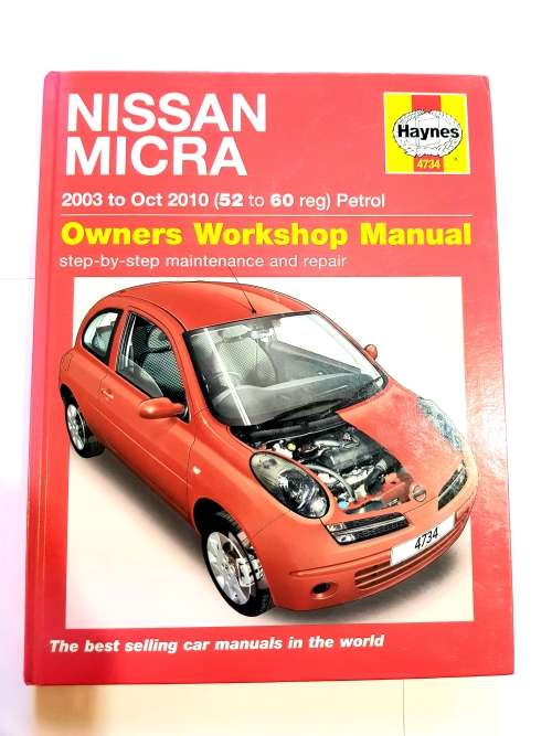 Nissan Micra, 2003 - 2010 Haynes Owners Workshop Manual, Petrol