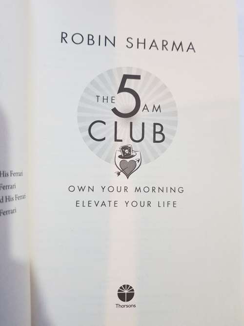 The 5am Club by Robin Sharma