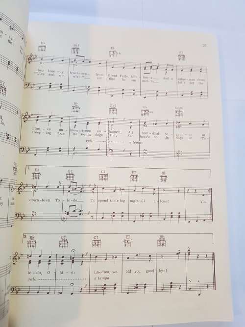 Song Sheets, Sheet Music, An Evening with John Denver, 23 Songs, 1975