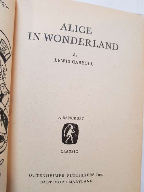 Alice in Wonderland by Lewis Carrol, Hardcover
