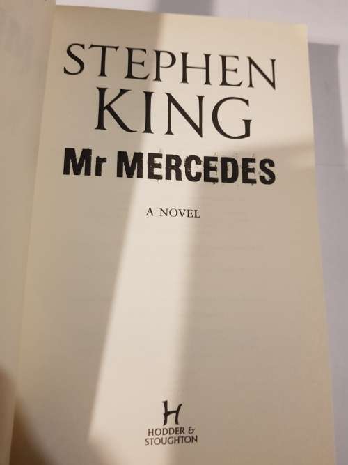 Mr Mercedes by Stephen King