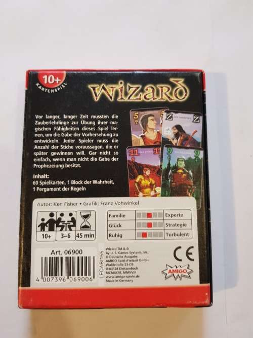 Wizard Card Game, German, das spiel, das sie in rage bringt!